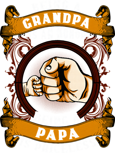 Being Grandpa Is An Honor Being Papa Is PRICELESS Father Day Kids T-Shirt