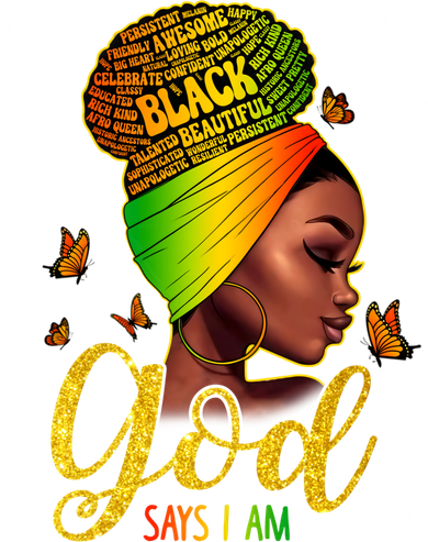 Black God Says I Am Juneteenth Black History Month Blm Gift Kids Long Sleeve Shirt