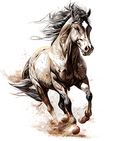 Beautiful Horse Graphic Horse Women's Hoodie