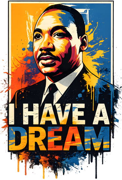 Black History Month Martin Have Dream Luther King Toddler T-Shirt