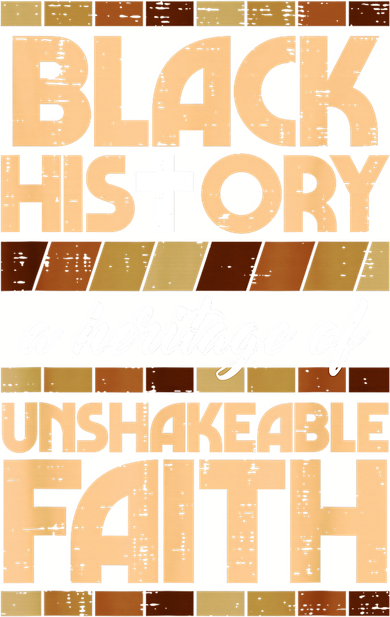 Black History Unshakeable Faith Christian Hooded Wearable Blanket