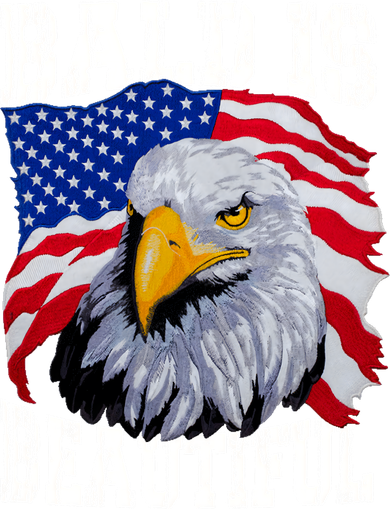 Bald Is Beautiful 4th Of July Independence Day Bald Eagle Bucket Hat