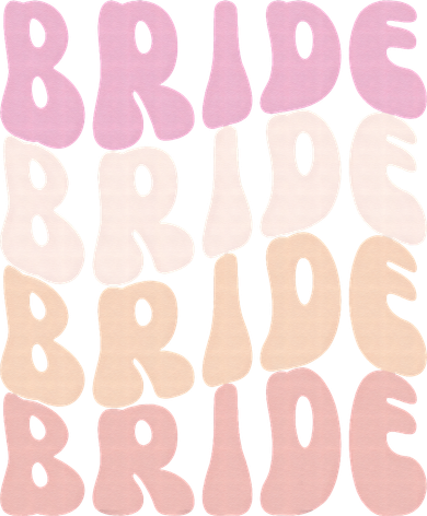 Bride I Do Crew Retro Bachelorette Party Bride Bridesmaids Kids T-Shirt
