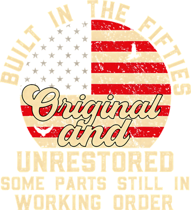Built In The Fifties Original & Unrestored 50s Birthday Women's Sweatshirt