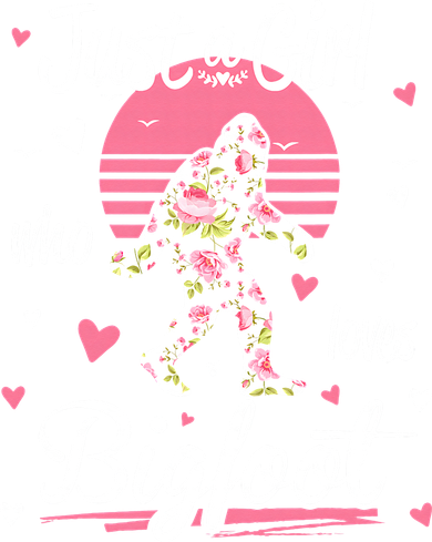 Bigfoot Just A Girl Who Loves Bigfoot Tote Bag