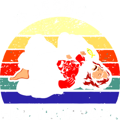 Brazilian Jiu Jitsu Jesus Has Your Back Kids T-Shirt