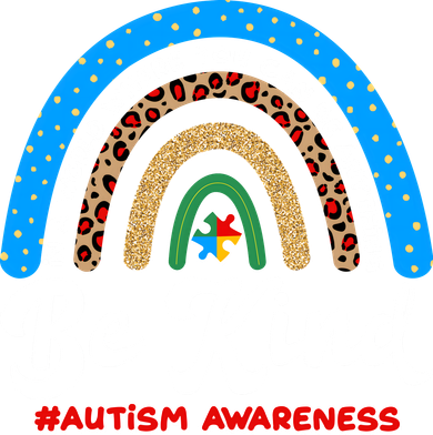 Be Kind Autism Awareness Pattern Rainbow Women's Sweatshirt