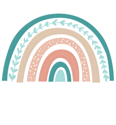 Be Kind To Your Mind Mental Health Matters Rainbow Baby Bodysuit