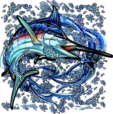 Blue Marlin Women's T-Shirt