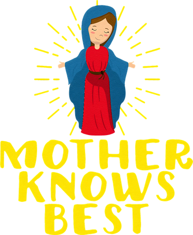 Blessed Mother Mary Knows Best Catholic Mother's Day Women's Tank Top