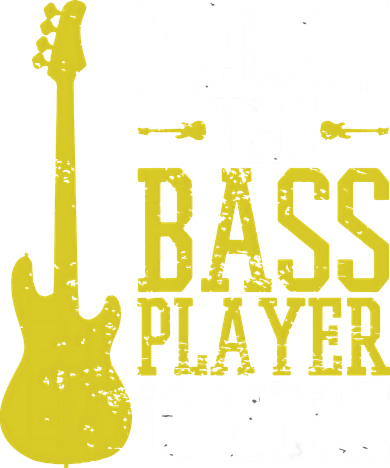 Bass Player Guitar Guitarist Music School Vintage Kids T-Shirt
