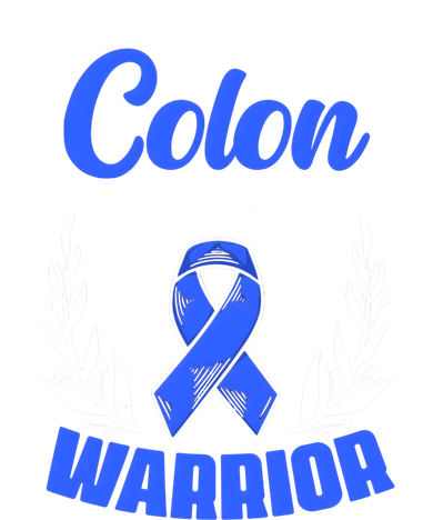 Blue Ribbon Wife Of A Colon Cancer Warrior Colorectal Cancer Gift Women's Sweatshirt