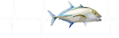 Bluefin Trevally Heartbeat For Saltwater Fish Fishing Lovers Women's Long Sleeve Shirt