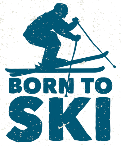 Born To Ski Women's T-Shirt
