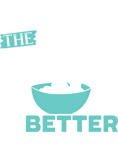 Bake The World A Better Place Bakers Baking Gift Women's Hoodie