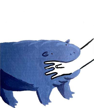 Become Ungovernable Baby Hippo Moo Deng Kids T-Shirt