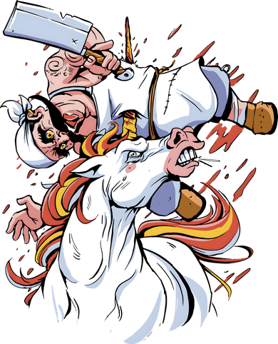 Butcher Unicorn Polo