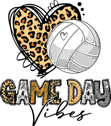 Bleached Volleyball Game Day Vibes Volleyball Mom Leopard Toddler Hoodie