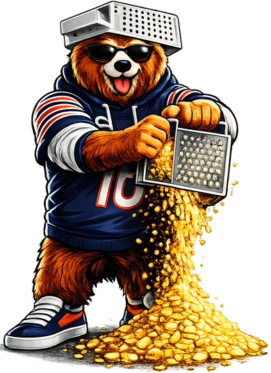 Bear With Cheese Grater Doggie Tank