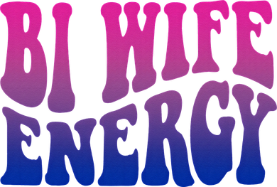 Bi Wife Energy Bisexual Pride Bisexual Flag Retro Vintage Women's Hoodie
