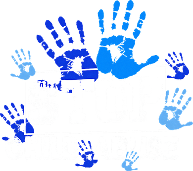 Child Abuse Awareness Warrior Blue Heart Domestic Violence Toddler Long Sleeve