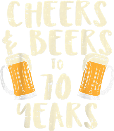  Cheers Beers 70 Years Old 70th Birthday Drinking Gift  Kids Sweatshirt