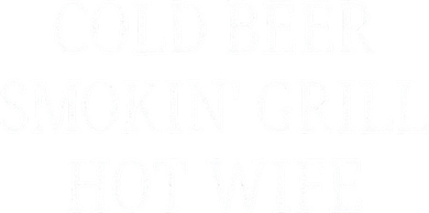 Cold Beer Smokin Grill Hot Wife Vintage Style Women's Sweatshirt