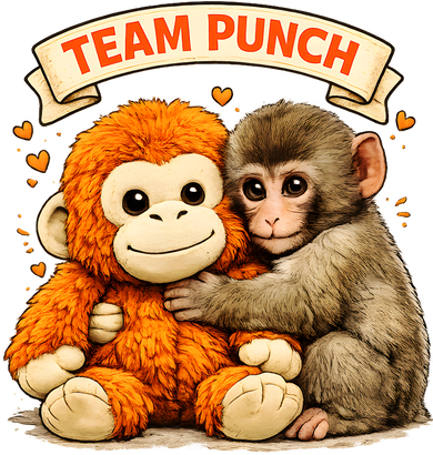Cute Baby Team Monkey Punch Panchi Kun Japan Backpack