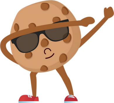 Chocolate Chip Cookie Funny Dabbing Drop Cookie Baking Lover Gift Kids Sweatshirt
