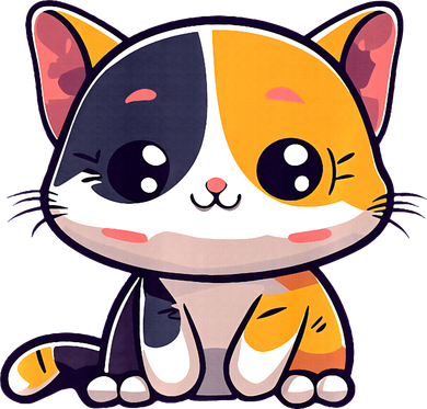 Calico Cat Cute Kitty Pet Kitten Owner Purr Meow Mom Mother Button