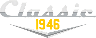 Classic Car Emblem 1946 80th Birthday Doggie Tank