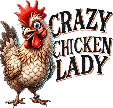 Crazy Chicken Lady Funny Farm Animal Hat
