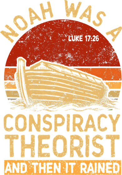 Conservative Christian Noah Was A Conspiracy Theorist Retro Beanie