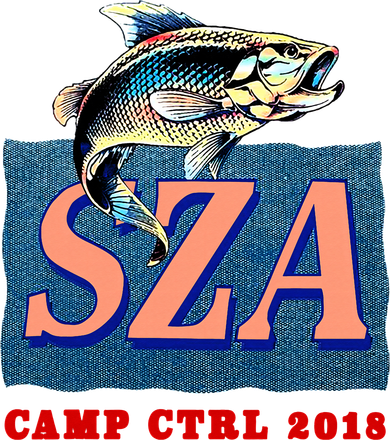Camp Ctrl SZA fishing Doggie Tank