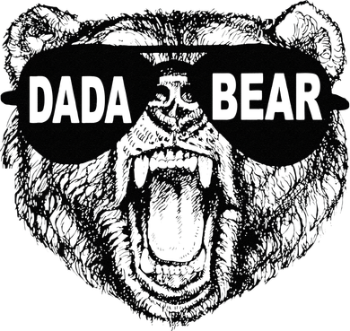 Cool Dada Bear Gift For Father Day Toddler T-Shirt