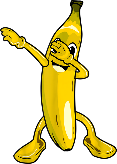 Cool Dab Banana Is Dabbing | Cute Dab Fruit Lover Women's Tank Top