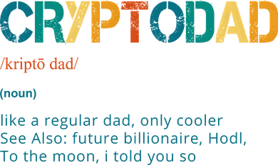 Cryptodad Definition Funny Future Billionaire Ceramic Ornament