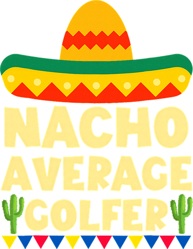 Cinco De Mayo Mexican Golf Nacho Average Golfer Golf Towel