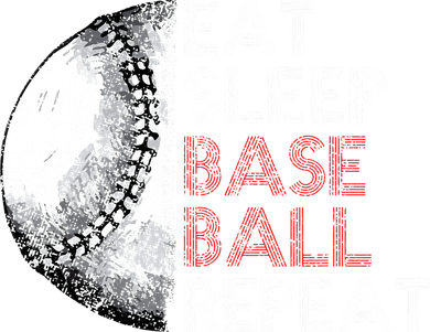 Cute Eat Sleep Baseball Repeat Vintage Women's Hoodie
