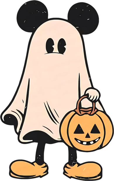 Cute Halloween Ghost Funny Pumpkin Matching Kids T-Shirt