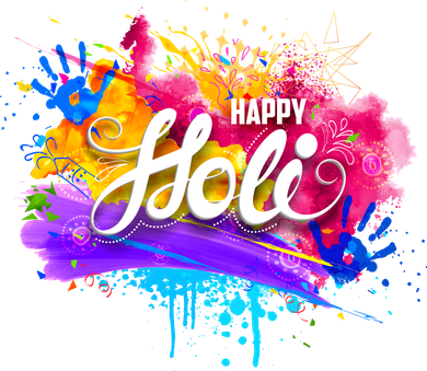 Colorful Happy Holi Celebrate South Asian Indian Hindu Festival Women's T-Shirt