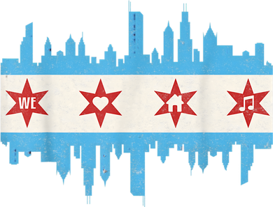 Chicago House Music Vintage Chicago Flag Tumbler