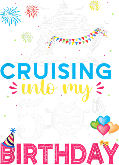 Cruising Into My 50th Birthday Cruise Party Cruise Crew Bucket Hat