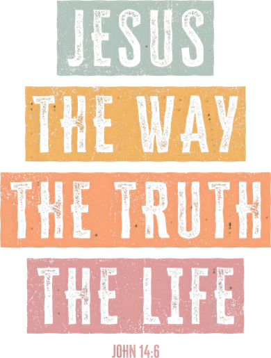 Christian Jesus The Way Truth Life Button