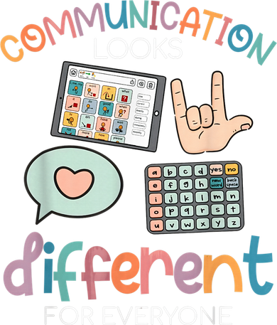 Communication Looks Different For Everyone Autism Awareness Women's Hoodie