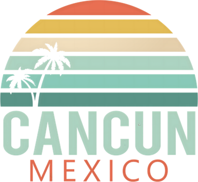 Cancun Mexico 2020 Retro Sun And Palm Group Gift Beanie
