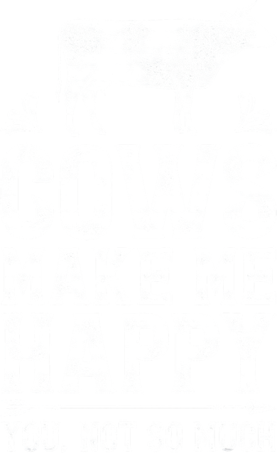 Cows Make Me Happy You Not So Much Farming Toddler Sweatshirt