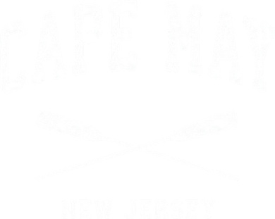 Cape May New Jersey Vintage Nautical Crossed Oars Kids Hoodie