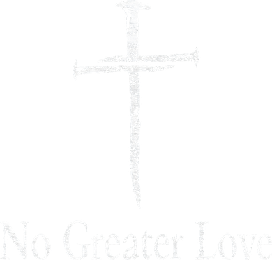 Christian No Greater Love Distressed Cross Easter Women's Sweatshirt