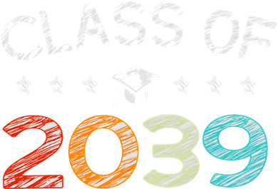 Class Of 2039 Grow With Me First Day School Coaster